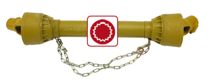 PTOシャフトインボリュートスプラインチューブ