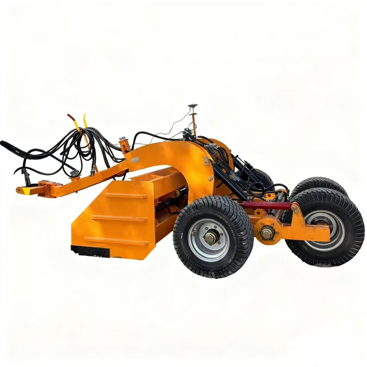 衛星制御による整地