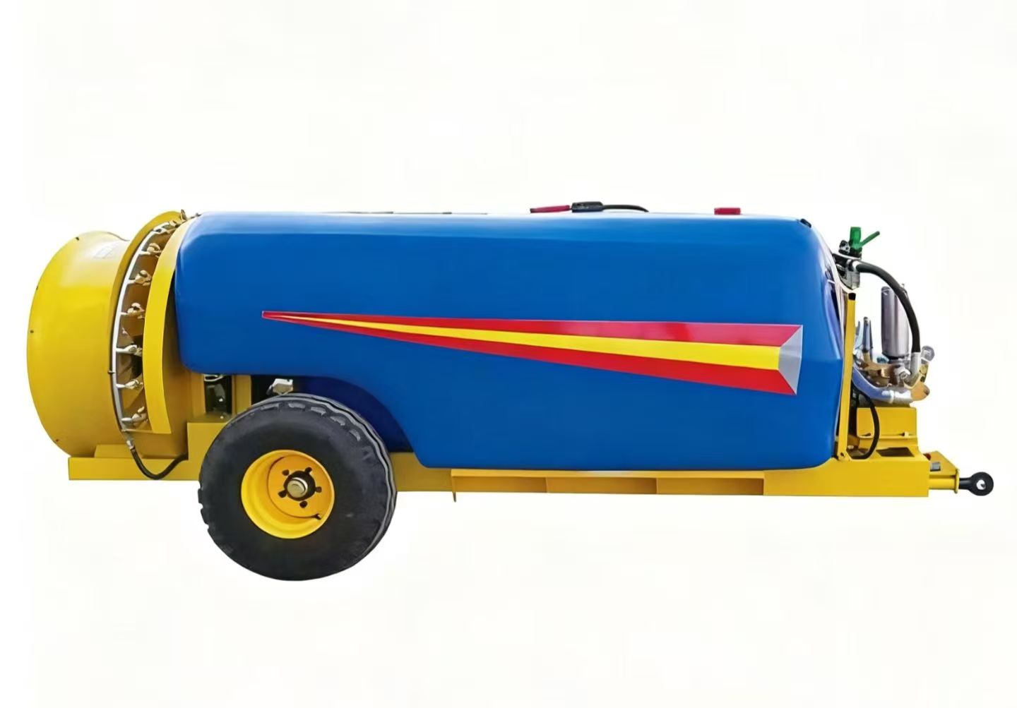 牽引式エアブラスト噴霧器